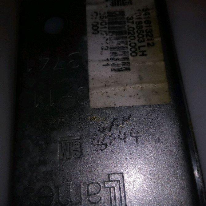 Mecanisme leve-glace arrière gauche occasion OPEL CORSA IV Phase 2 01-2011->03-2015 1.3 CDTI 95ch 13188503 3