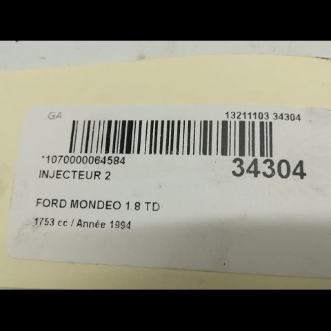 occasion FORD MONDEO I Phase 1 01-1993->09-1996 1.8 TD 4