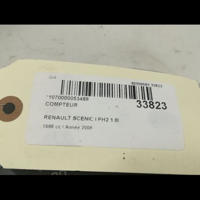 Compteur occasion RENAULT SCENIC I Phase 2 08-1999->06-2003 7711368925 5