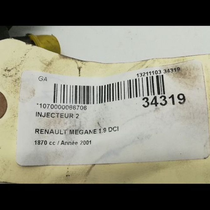 occasion RENAULT MEGANE I Phase 2 03-1999->06-2003 1.9 DCI 5