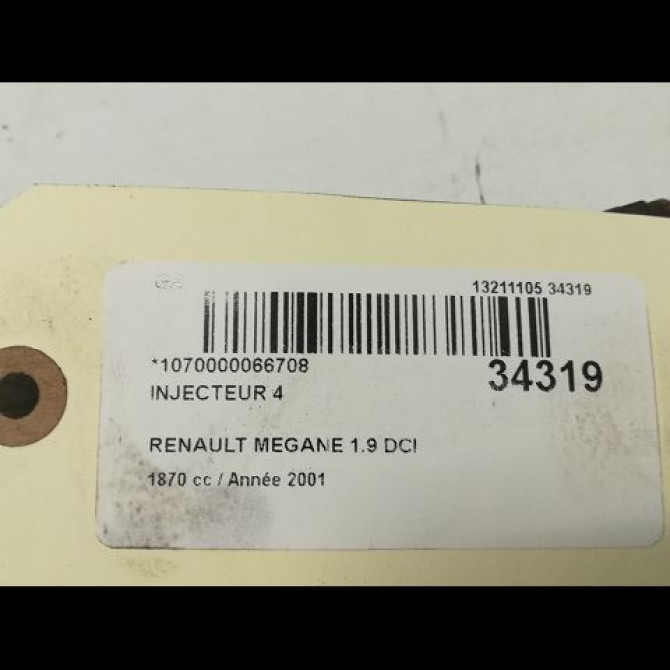 occasion RENAULT MEGANE I Phase 2 03-1999->06-2003 1.9 DCI 5