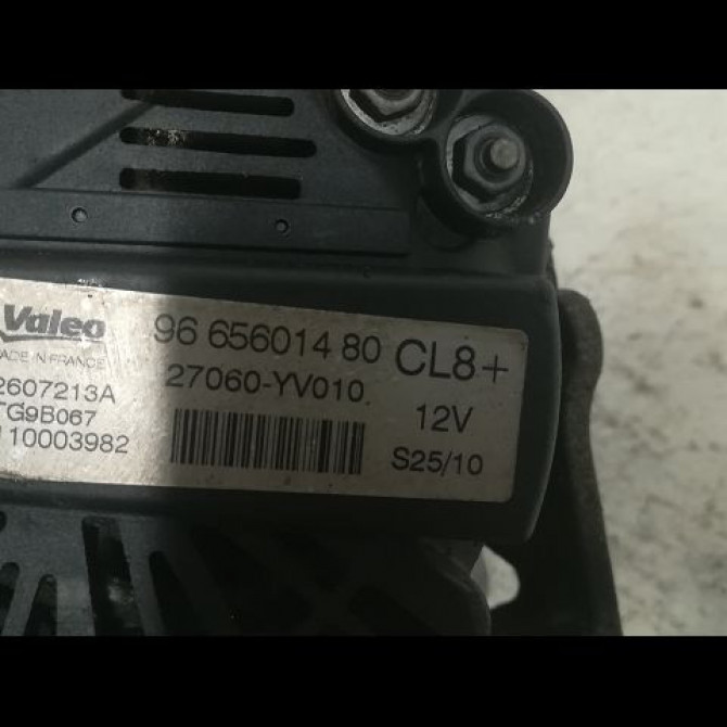 Alternateur occasion PEUGEOT 107 Phase 2 01-2009->01-2012 1.4 HDI 54ch 3