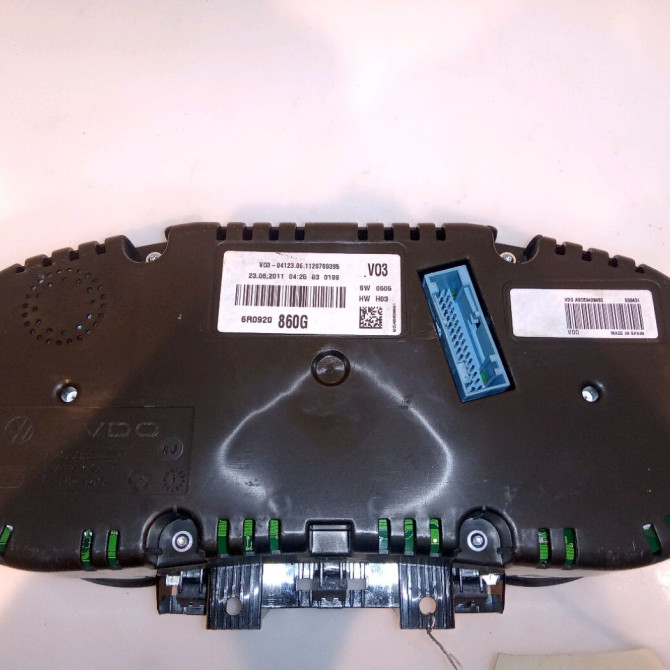 Compteur occasion VOLKSWAGEN POLO V POLO V Phase 1 2009-09-01->2014-05-31 1.2 60ch 6R0920860G 2