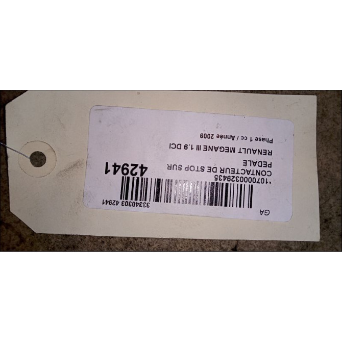 occasion RENAULT MEGANE III Phase 1 11-2008->01-2012 1.9 DCI 130ch 2