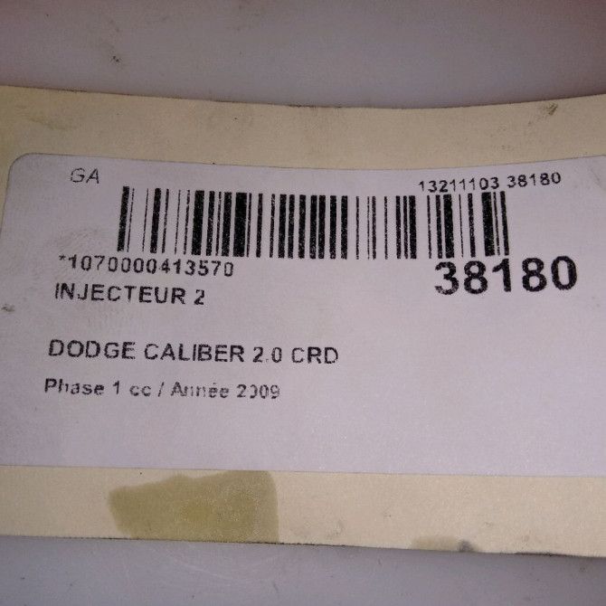 occasion DODGE CALIBER Phase 1 06-2006->... 2.0 CRD 6