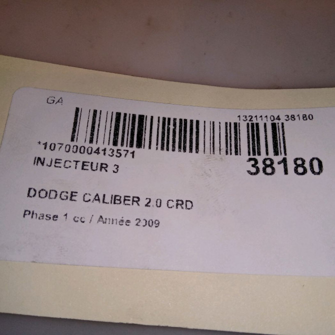 occasion DODGE CALIBER Phase 1 06-2006->... 2.0 CRD 6