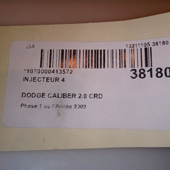 occasion DODGE CALIBER Phase 1 06-2006->... 2.0 CRD 6