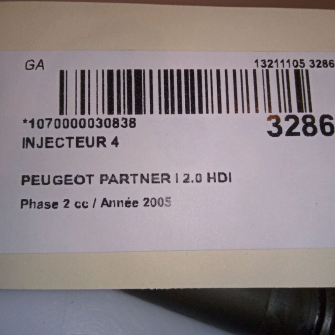 occasion PEUGEOT PARTNER I Phase 2 11-2002->05-2008 2.0 HDI 5