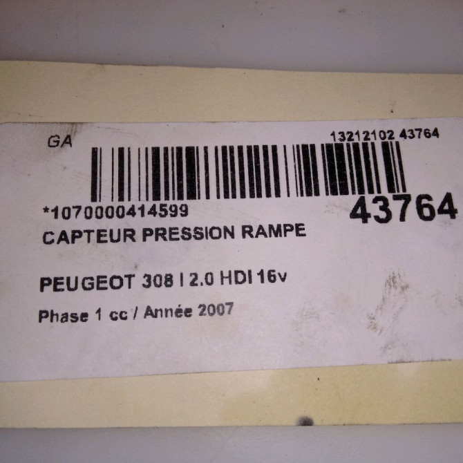 occasion PEUGEOT 308 I Phase 1 09-2007->03-2011 2.0 HDI 16v 136ch 4