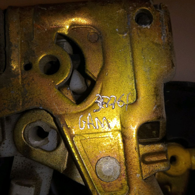 Serrure porte arg occasion RENAULT SAFRANE Phase 2 09-1996->08-2000 2.2 DT 7701036104 3