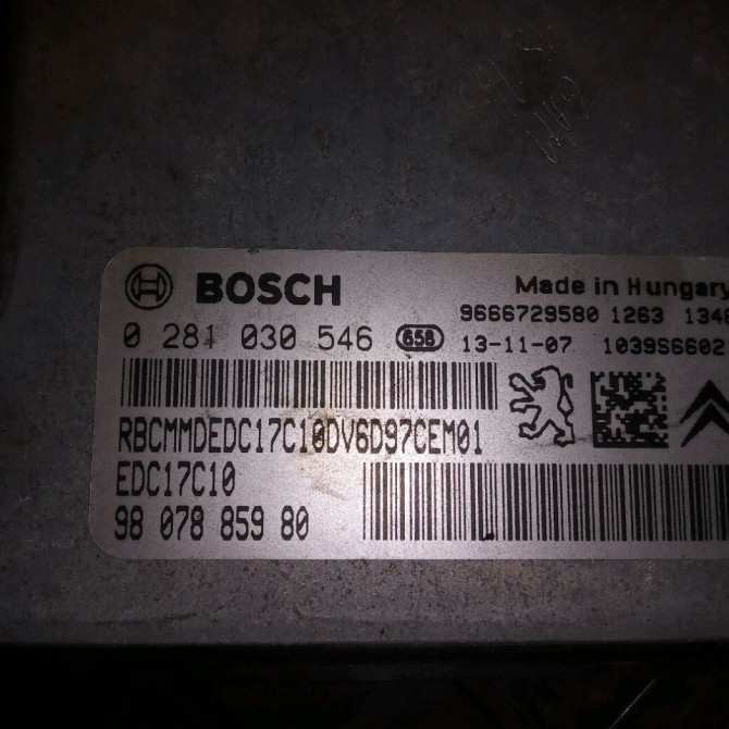 Calculateur moteur occasion PEUGEOT 208 208 Phase 1 2012-03-01->2015-09-30 1.6 E-HDI 92ch 1611752980 5