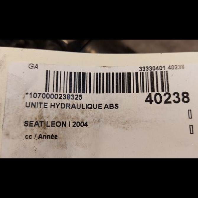 Unité hydraulique ABS occasion SEAT LEON I 1J0698117D 4