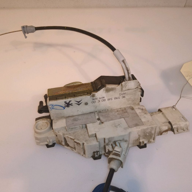 Serrure porte arg occasion PEUGEOT 407 phase 1 SW 07-2004->07-2008 2.0 HDI 136ch 9137Q7 2