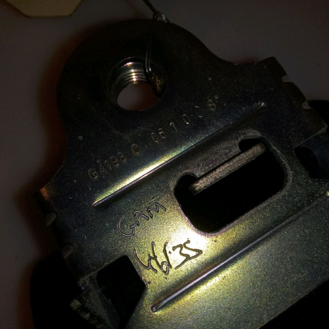 Ceinture arrière droite occasion OPEL ASTRA III ASTRA III Phase 1 2004-04-01->2006-12-31 1.9 CDTI 120ch 13253564 3