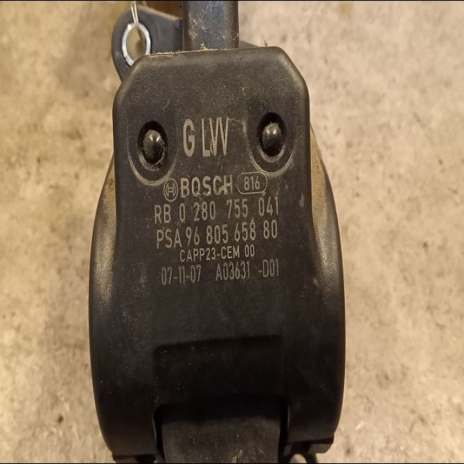 Potentiometre accelerateur occasion CITROEN C4 I Phase 1 11-2004->07-2008 1.6 HDI 92ch 3