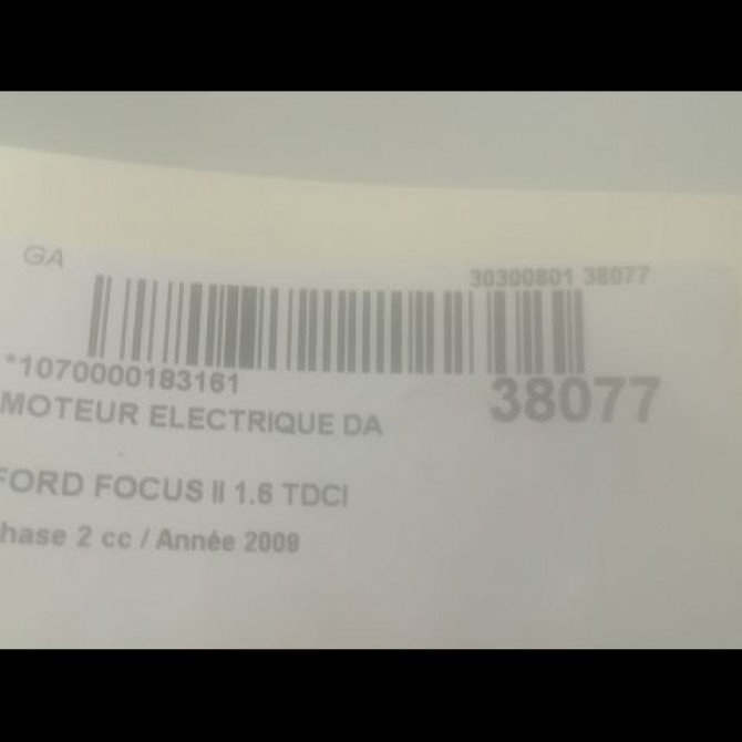 Moteur electrique de direction assistée occasion FORD FOCUS II Phase 2 01-2008->12-2010 1.6 TDCI 90ch 1743471 3
