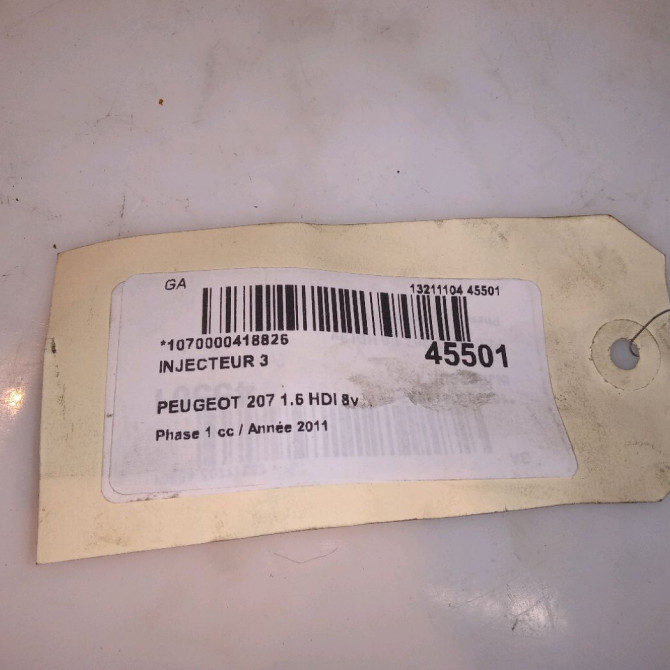 occasion PEUGEOT 207 Phase 1 04-2006->06-2013 1.6 HDI 8v 92ch 5