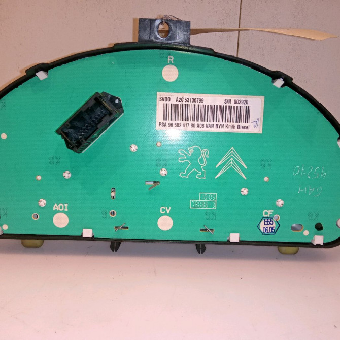 Compteur occasion PEUGEOT 1007 Phase 1 04-2005->12-2010 1.4 HDI 610656 2