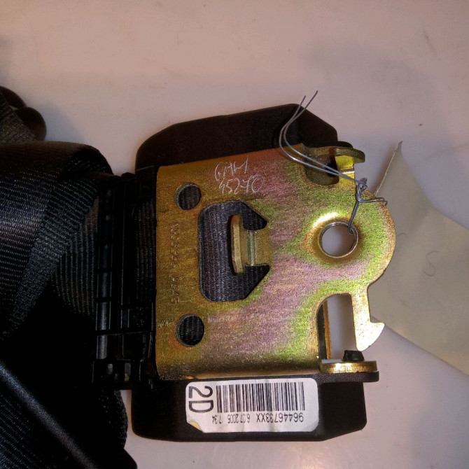 Ceinture arrière droite occasion PEUGEOT 1007 Phase 1 04-2005->12-2010 1.4 HDI 8974W2 2