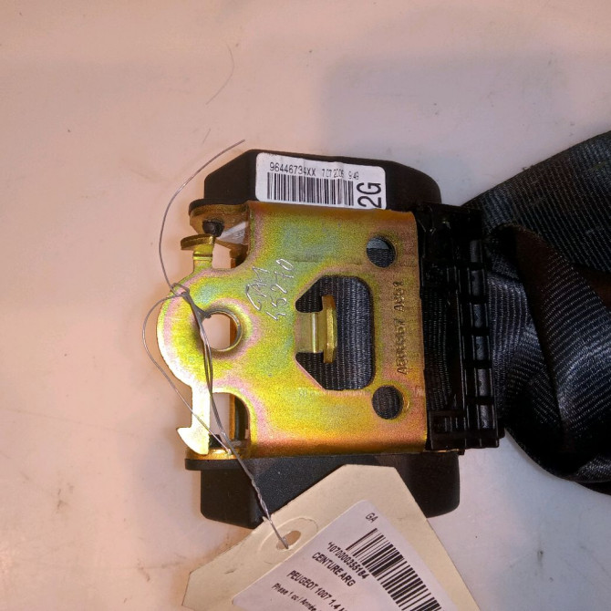 Ceinture arrière gauche occasion PEUGEOT 1007 Phase 1 04-2005->12-2010 1.4 HDI 8974V8 2
