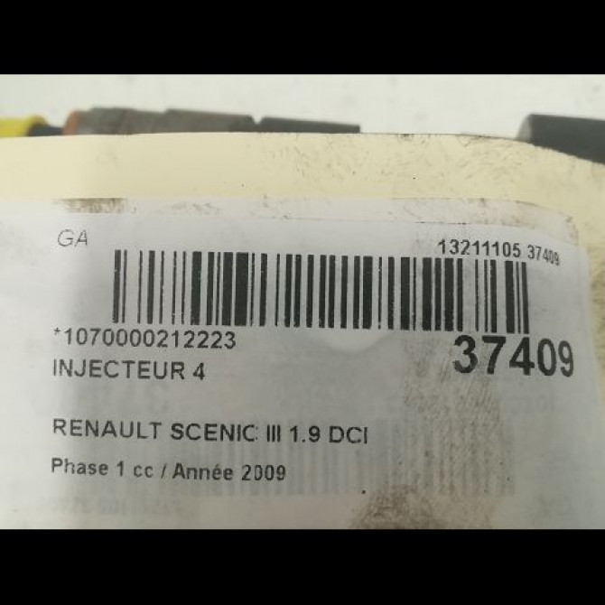 occasion RENAULT SCENIC III Phase 1 04-2009->11-2011 1.9 DCI 130ch 8200784019 3