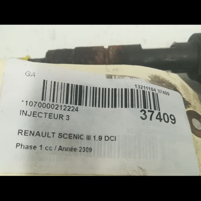 occasion RENAULT SCENIC III Phase 1 04-2009->11-2011 1.9 DCI 130ch 8200784019 3