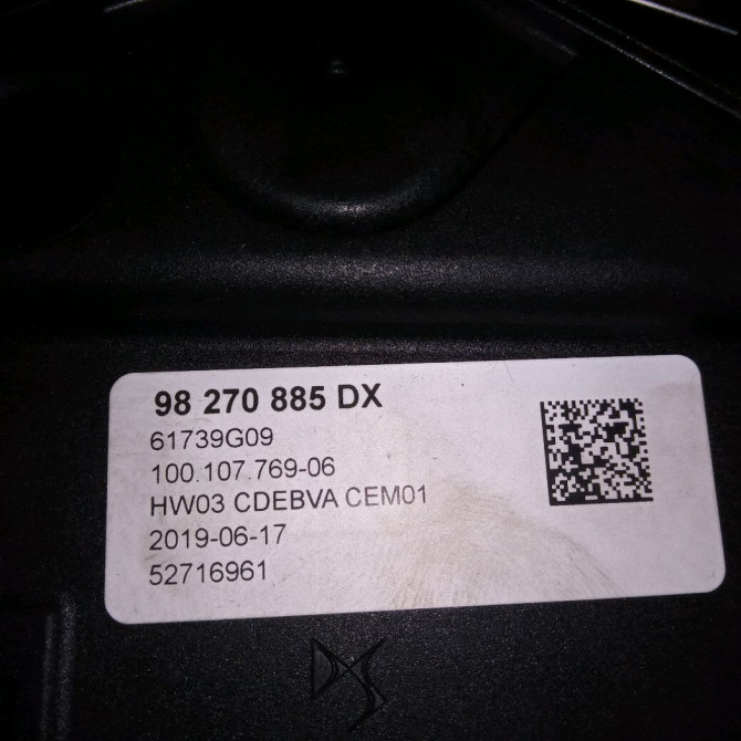 Levier de vitesses occasion CITROEN DS3 1631888180 6