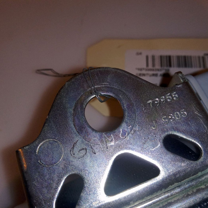 Ceinture arrière gauche occasion PEUGEOT 108 Phase 1 06-2014->... 1.0 VVTI 68ch B0008723XX 3