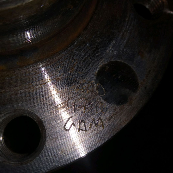 Moyeu ard occasion VOLKSWAGEN GOLF V Phase 1 11-2003->10-2008 1.9 TDI 105ch 5WF501611A 4