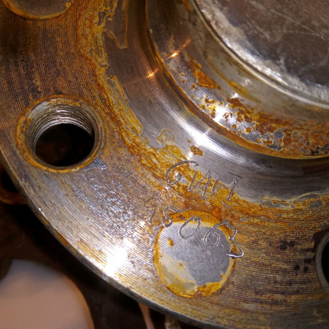 Moyeu ard occasion VOLKSWAGEN GOLF V Phase 1 11-2003->10-2008 2.0 TDI 140ch 4