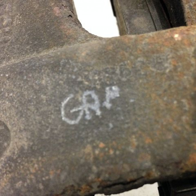 Etrier de frein avant gauche occasion PEUGEOT 107 Phase 1 06-2005->12-2008 1.4 HDI 4401G8 3