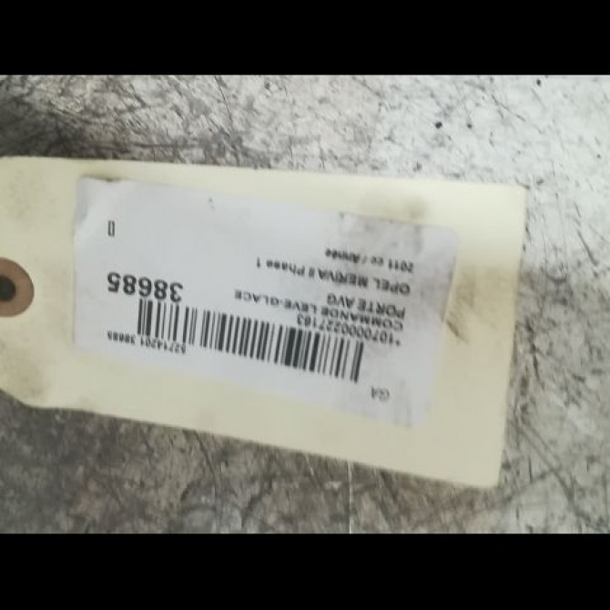 Commande lève-glace porte avant gauche occasion OPEL MERIVA II Phase 1 09-2010->03-2014 13305012 3