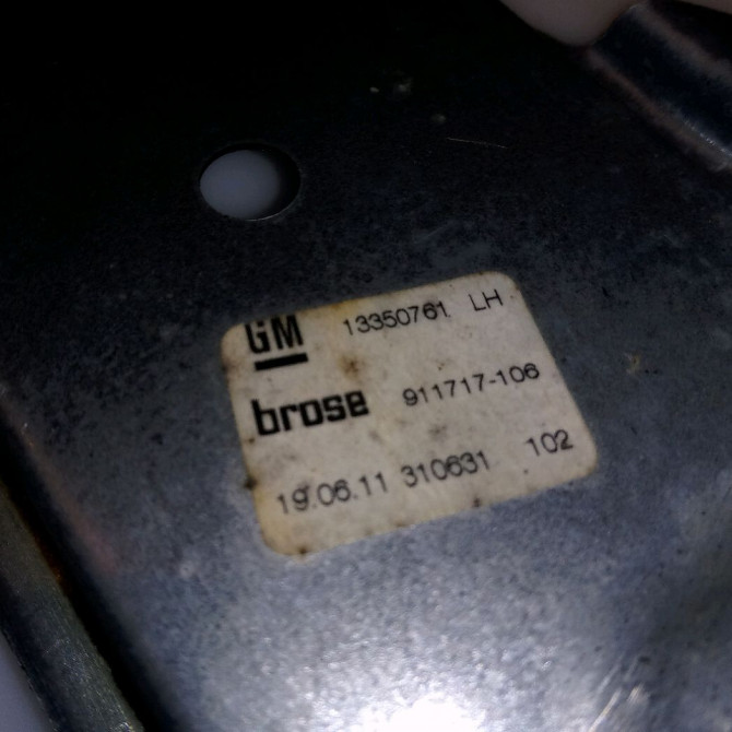 Mecanisme+moteur leve-glace arg occasion OPEL ASTRA IV Phase 1 01-2010->06-2012 13350762 3