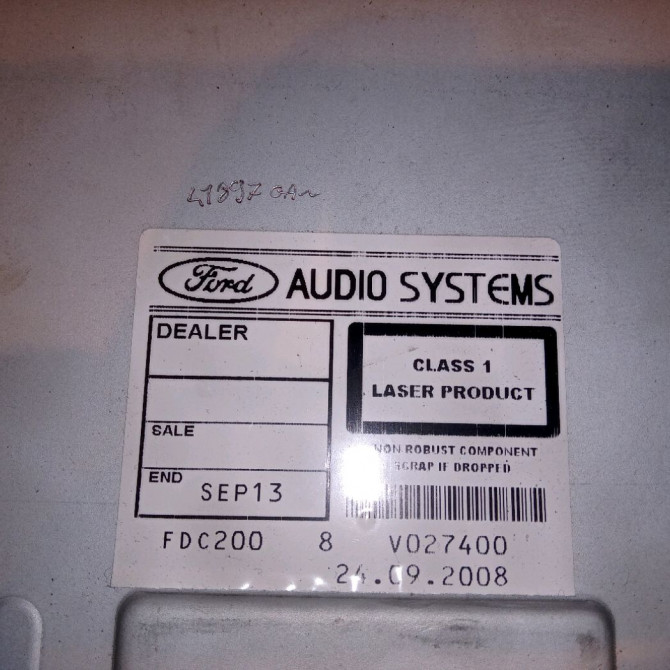 Autoradio occasion FORD MONDEO III Phase 1 06-2007->09-2010 1.8 TDCI 125ch 1818660 4