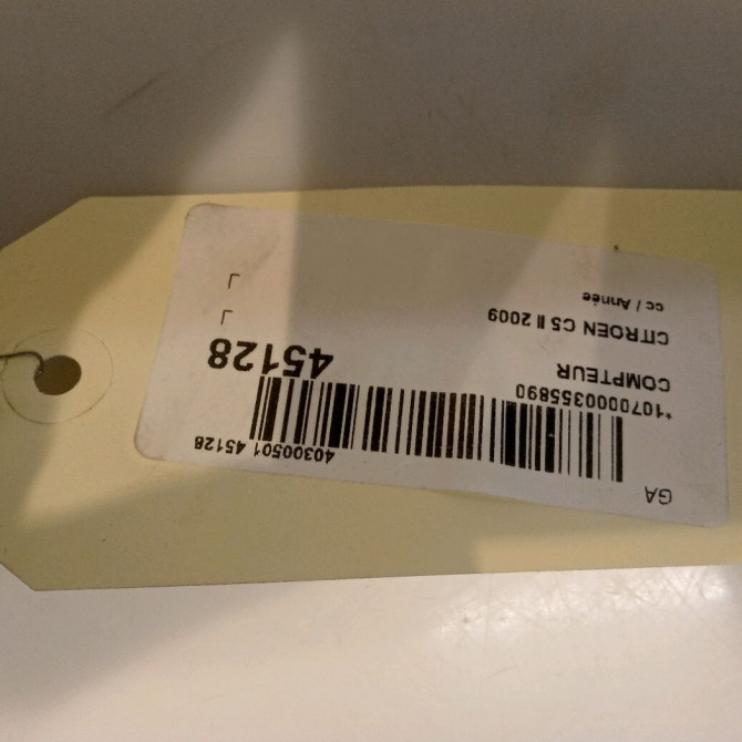 Compteur occasion CITROEN C5 II 6103FS 5