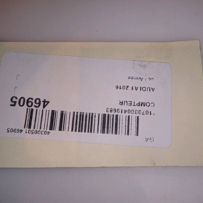 Compteur occasion AUDI A1 8XA920930F 4