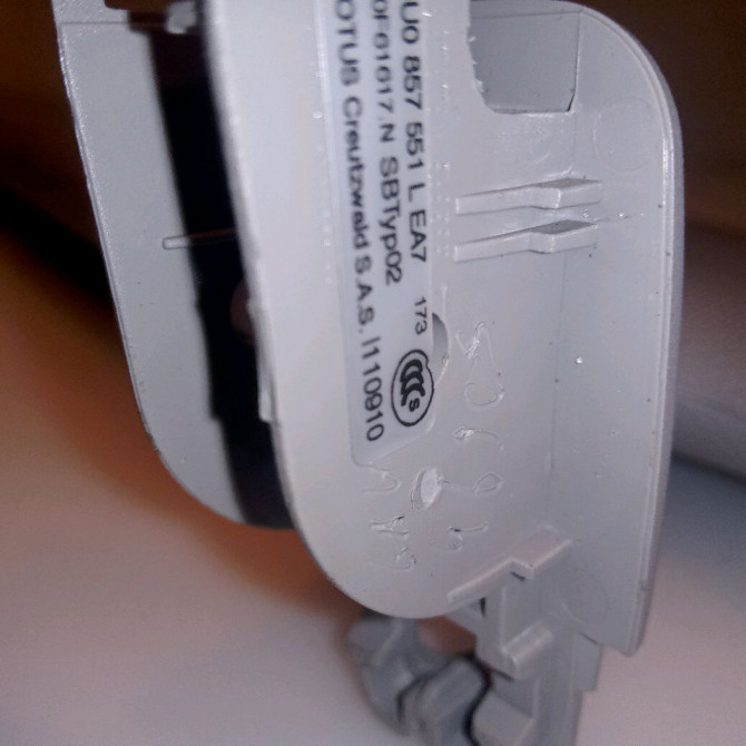 Pare-soleil gauche occasion AUDI A1 8U0857551KEA7 3