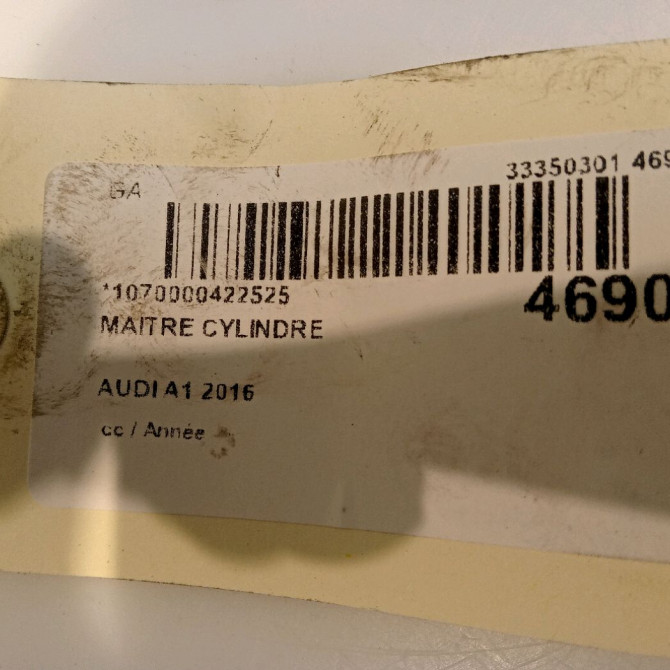 Maitre cylindre occasion AUDI A1 6R1611019F 4