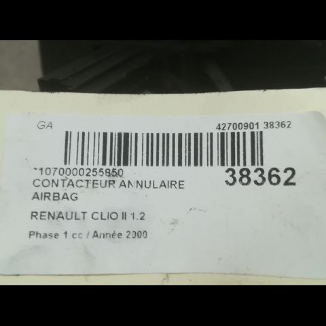 occasion RENAULT CLIO II Phase 1 03-1998->06-2001 1.2 7701045279 3