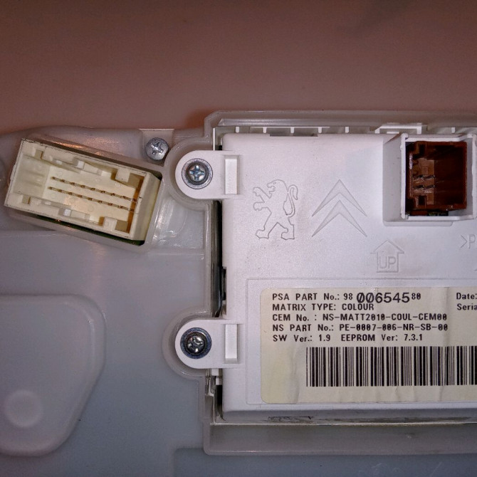 Compteur occasion PEUGEOT 208 208 Phase 1 2012-03-01->2015-09-30 9822633380 3