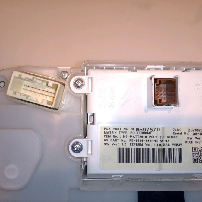 Compteur occasion PEUGEOT 208 208 Phase 1 2012-03-01->2015-09-30 1.6 E-HDI 92ch 9822633380 3