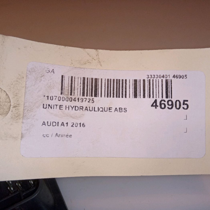 Unité hydraulique ABS occasion AUDI A1 6C0614517SBEF 4