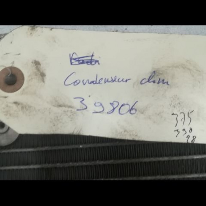 Condenseur clim occasion OPEL ZAFIRA I Phase 1 03-1999->07-2005 2.0 DTI 16v 100ch 93170622 3