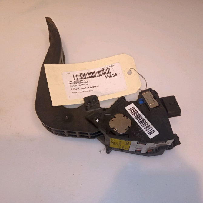 Potentiometre accelerateur occasion DACIA LODGY Phase 1 01-2012->... 1.5 DCI 90ch 3