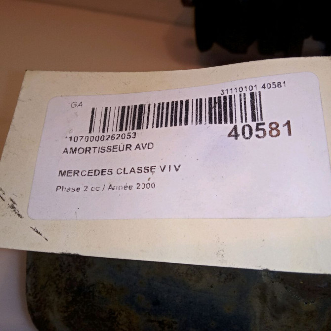 Amortisseur avant droit occasion MERCEDES CLASSE V I Phase 2 03-1999->10-2003 V 220 CDI 6383201113 4