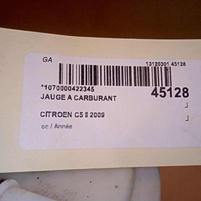 Jauge a carburant occasion CITROEN C5 II 4