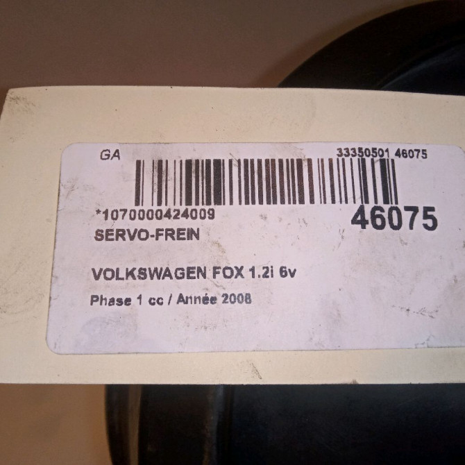 Servo-frein occasion VOLKSWAGEN FOX Phase 1 06-2005->09-2011 1.2i 6v 55ch 5Z1614105P 4