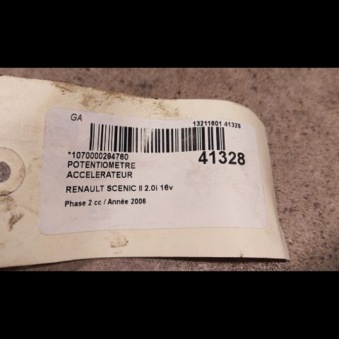 Potentiometre accelerateur occasion 4
