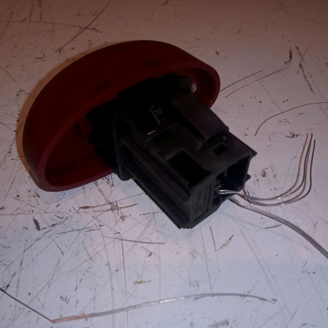 Bouton de warning occasion PEUGEOT 206 Phase 1 09-1998->03-2009 1.4 HDI 70ch 6554L1 2