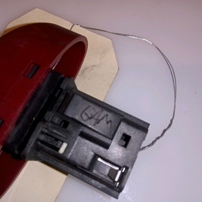 Bouton de warning occasion PEUGEOT 206 Phase 1 09-1998->03-2009 1.4 HDI 70ch 6554L1 3